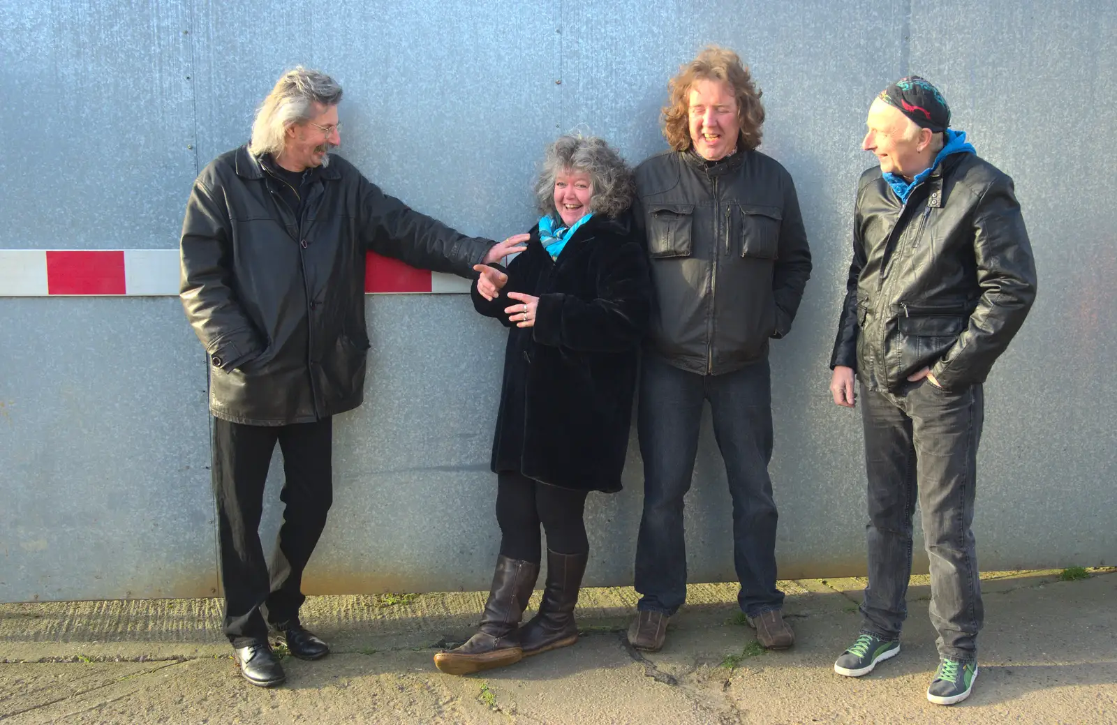 A change of scene, from The BBs Photo Shoot, BOCM Pauls Pavilion, Burston, Norfolk - 12th January 2014