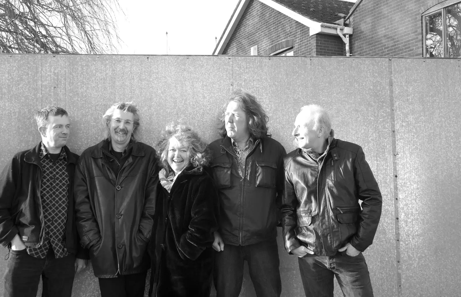 The legendary BBs, from The BBs Photo Shoot, BOCM Pauls Pavilion, Burston, Norfolk - 12th January 2014