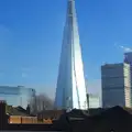 Rays of light reflect off the Shard, A Ross Street Reunion, Hoxne, Suffolk - 25th January 2014