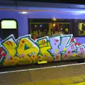 Train graffiti, A Ross Street Reunion, Hoxne, Suffolk - 25th January 2014