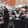 Metal Mickey on drums, A Dragoney Sort of Day, Norwich, Norfolk - 15th February 2014