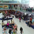 A craft fair, as seen from the first floor, A Dragoney Sort of Day, Norwich, Norfolk - 15th February 2014