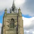 The spire of St. Peter Mancroft, A Dragoney Sort of Day, Norwich, Norfolk - 15th February 2014