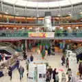 People mill around in the Forum, A Dragoney Sort of Day, Norwich, Norfolk - 15th February 2014