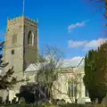 Framlingham's Church of St. Michael, A Trip to Framlingham Castle, Framlingham, Suffolk - 16th February 2014