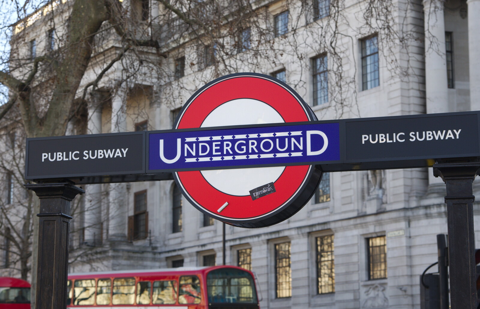 London Underground, almost like the Paris Metro from SwiftKey Innovation, The Hub, Westminster, London - 21st February 2014