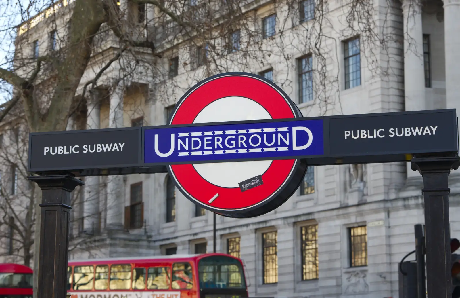 London Underground, almost like the Paris Metro, from SwiftKey Innovation, The Hub, Westminster, London - 21st February 2014