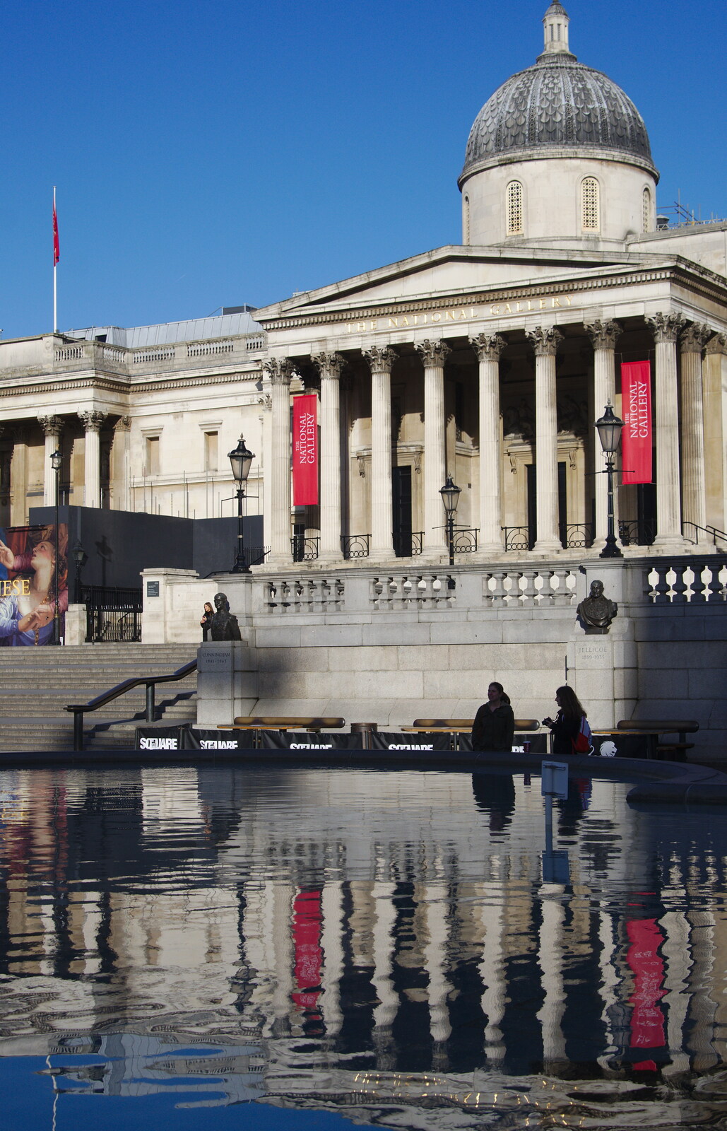 The National Gallery from SwiftKey Innovation, The Hub, Westminster, London - 21st February 2014