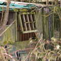 The back of Syd's old sheds, A Trip to see Chinner, Brome, Suffolk - 22nd April 2014