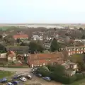 A view over the town towards the Ness, A Trip to Orford Castle, Orford, Suffolk - 2nd March 2014