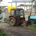 An old Belarus tractor, A Trip to Orford Castle, Orford, Suffolk - 2nd March 2014