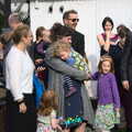 Wedding guests mill around, John and Caroline's Wedding, Sheene Mill, Melbourne, Cambridgeshire - 8th March 2014