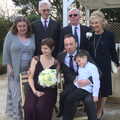 John looks surprised, John and Caroline's Wedding, Sheene Mill, Melbourne, Cambridgeshire - 8th March 2014