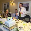 John does a speech, John and Caroline's Wedding, Sheene Mill, Melbourne, Cambridgeshire - 8th March 2014