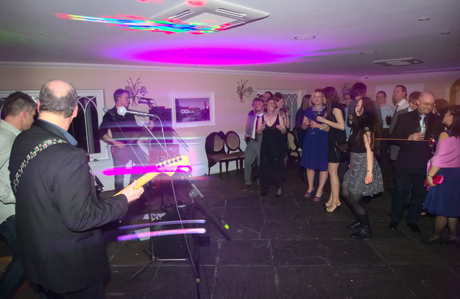 Wedding music, from John and Caroline's Wedding, Sheene Mill, Melbourne, Cambridgeshire - 8th March 2014