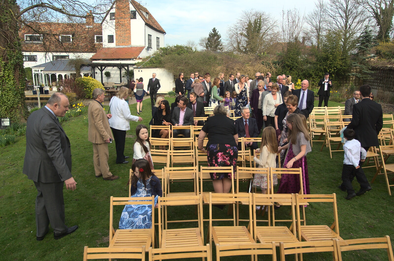 Seating arrangements from John and Caroline's Wedding, Sheene Mill, Melbourne, Cambridgeshire - 8th March 2014