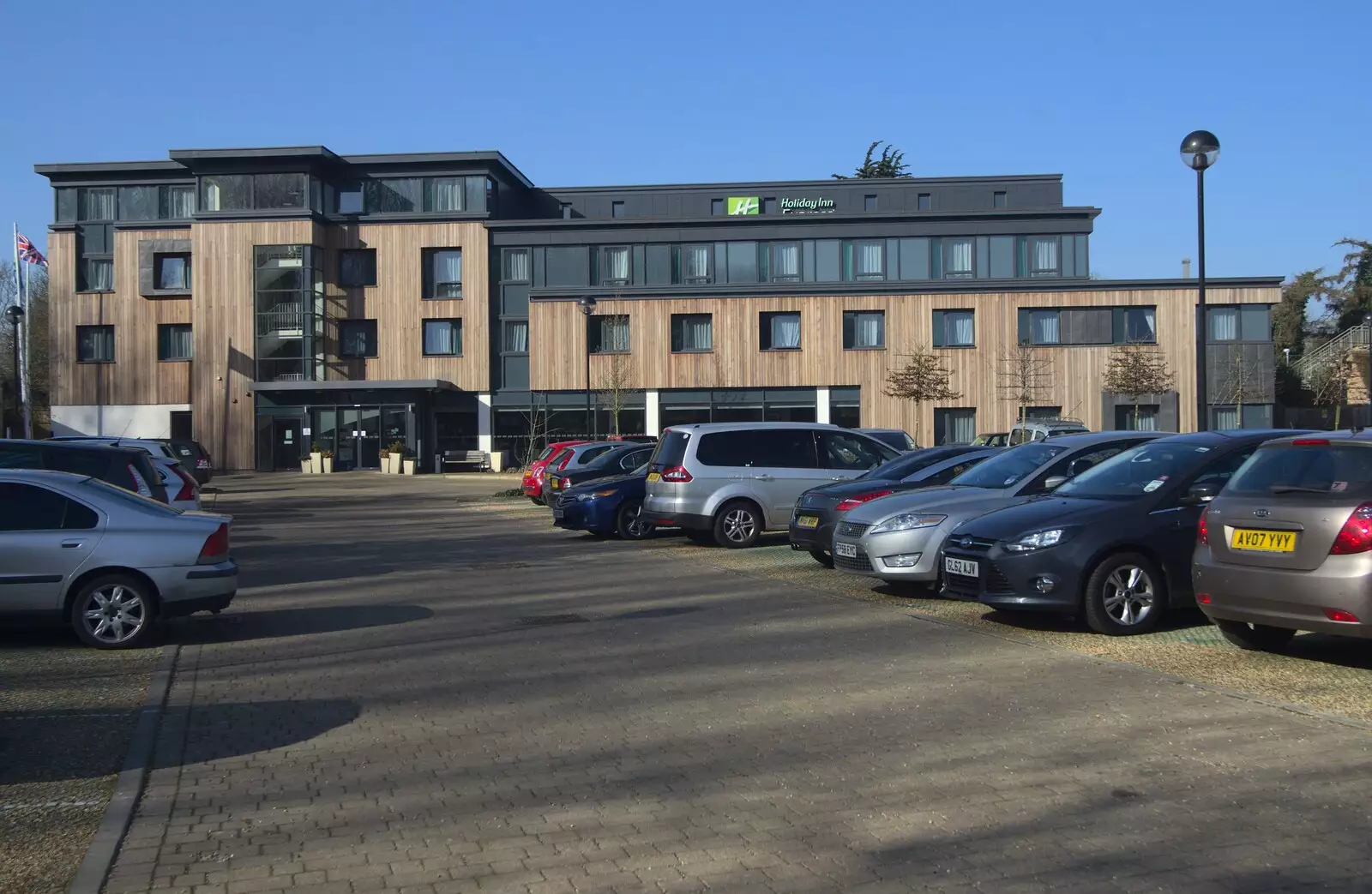 Our hotel for the night - a Holiday Inn, from A Day Out at Duxford, Cambridgeshire - 9th March 2014