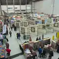 In an adjacent hall, 'Quilt World' takes place, A Day Out at Duxford, Cambridgeshire - 9th March 2014