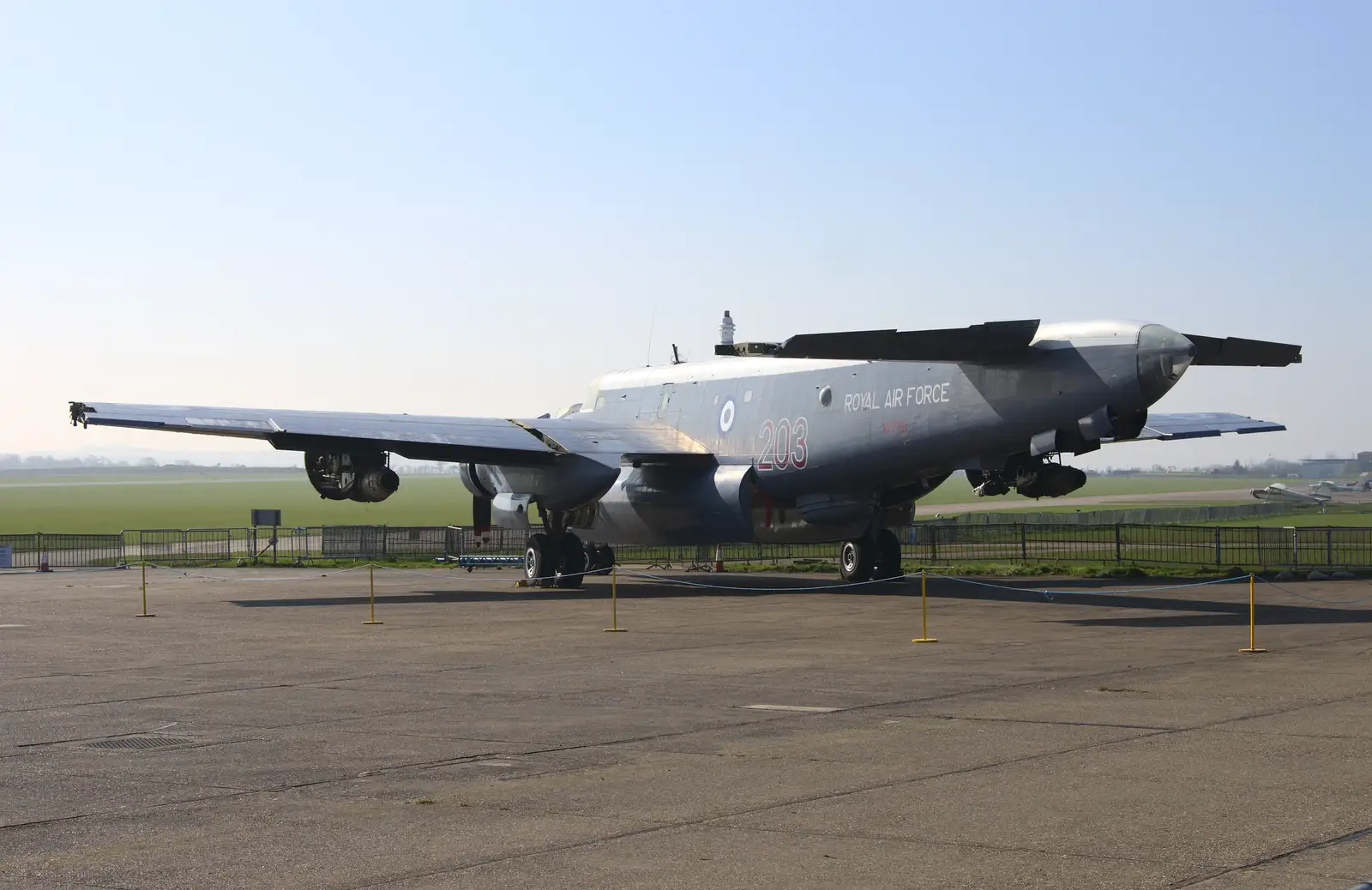 A Shackleton Mark 3, from A Day Out at Duxford, Cambridgeshire - 9th March 2014