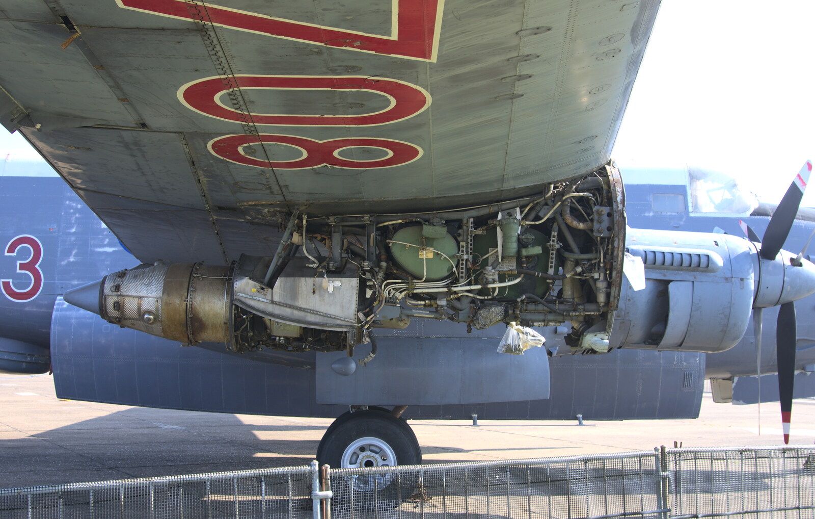 Complex engine mechanics from A Day Out at Duxford, Cambridgeshire - 9th March 2014