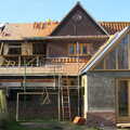 The building continues, Emily Comes to Visit, Brome, Suffolk - 15th March 2014