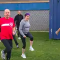 Isobel gets her knees up, Isobel's Fun Run, Hartismere High, Eye, Suffolk - 23rd March 2014