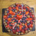 Isobel's fruit cake, On Being Two: Harry's Birthday, Brome, Suffolk - 28th March 2014
