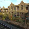 Derelict building at Brantham, A Trainey Sort of Week, Liverpool Street, City of London - 3rd April 2014