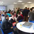 Lunchtime at work is getting a little crowded, A Trainey Sort of Week, Liverpool Street, City of London - 3rd April 2014