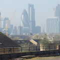 A smoggy City of London, on 'pollution alert' day, A Trainey Sort of Week, Liverpool Street, City of London - 3rd April 2014
