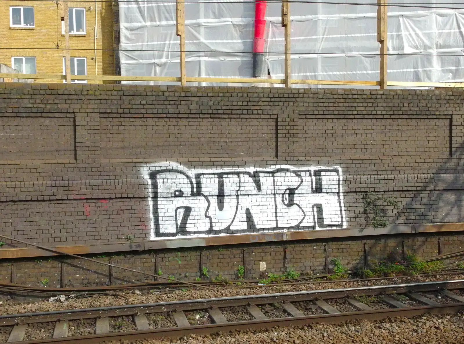 Another Runch tag, from A Trainey Sort of Week, Liverpool Street, City of London - 3rd April 2014