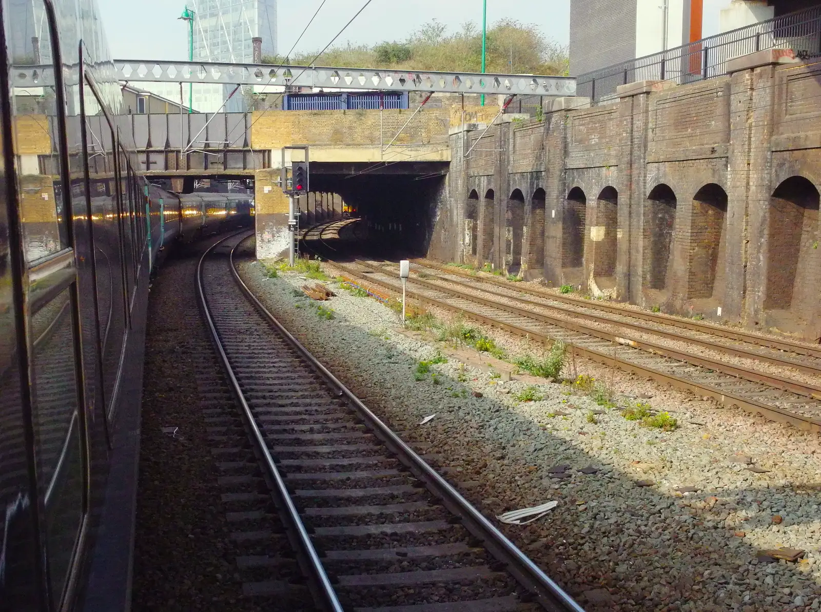 Welcome to the underworld, from A Trainey Sort of Week, Liverpool Street, City of London - 3rd April 2014