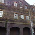 Possibly-derelict buildings, A Trainey Sort of Week, Liverpool Street, City of London - 3rd April 2014