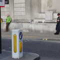 Litter and some City dude on the Bank of England, A Trainey Sort of Week, Liverpool Street, City of London - 3rd April 2014