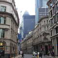 Looking towards the Swiss Re Gherkin, A Trainey Sort of Week, Liverpool Street, City of London - 3rd April 2014