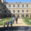 Harry, Kane and Fred get wet, A Trip to Audley End House, Saffron Walden, Essex - 16th April 2014