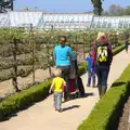 Roaming around the extensive kitchen gardens, A Trip to Audley End House, Saffron Walden, Essex - 16th April 2014