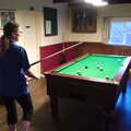 Suey plays stick game, The BSCC at the Cross Keys, and a Building Catch Up, Brome and Redgrave, Suffolk - 24th April 2014