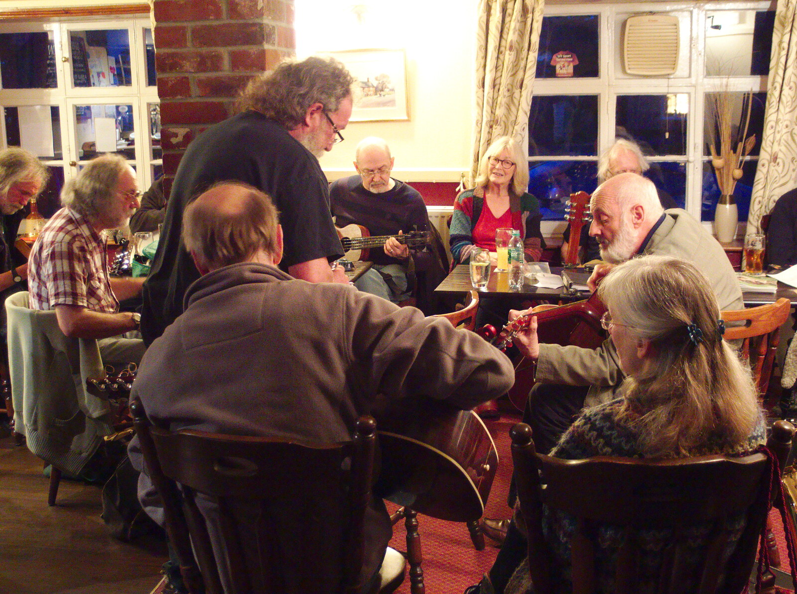 The music continues from The BSCC at the Cross Keys, and a Building Catch Up, Brome and Redgrave, Suffolk - 24th April 2014