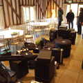 The band's gear all laid out, The BBs Play Haughley Park Barn, Haughley, Suffolk - 26th April 2014