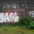 A big 'Bam' tag, Brantham Dereliction, and a SwiftKey Photoshoot, Suffolk and Southwark - 29th April 2014