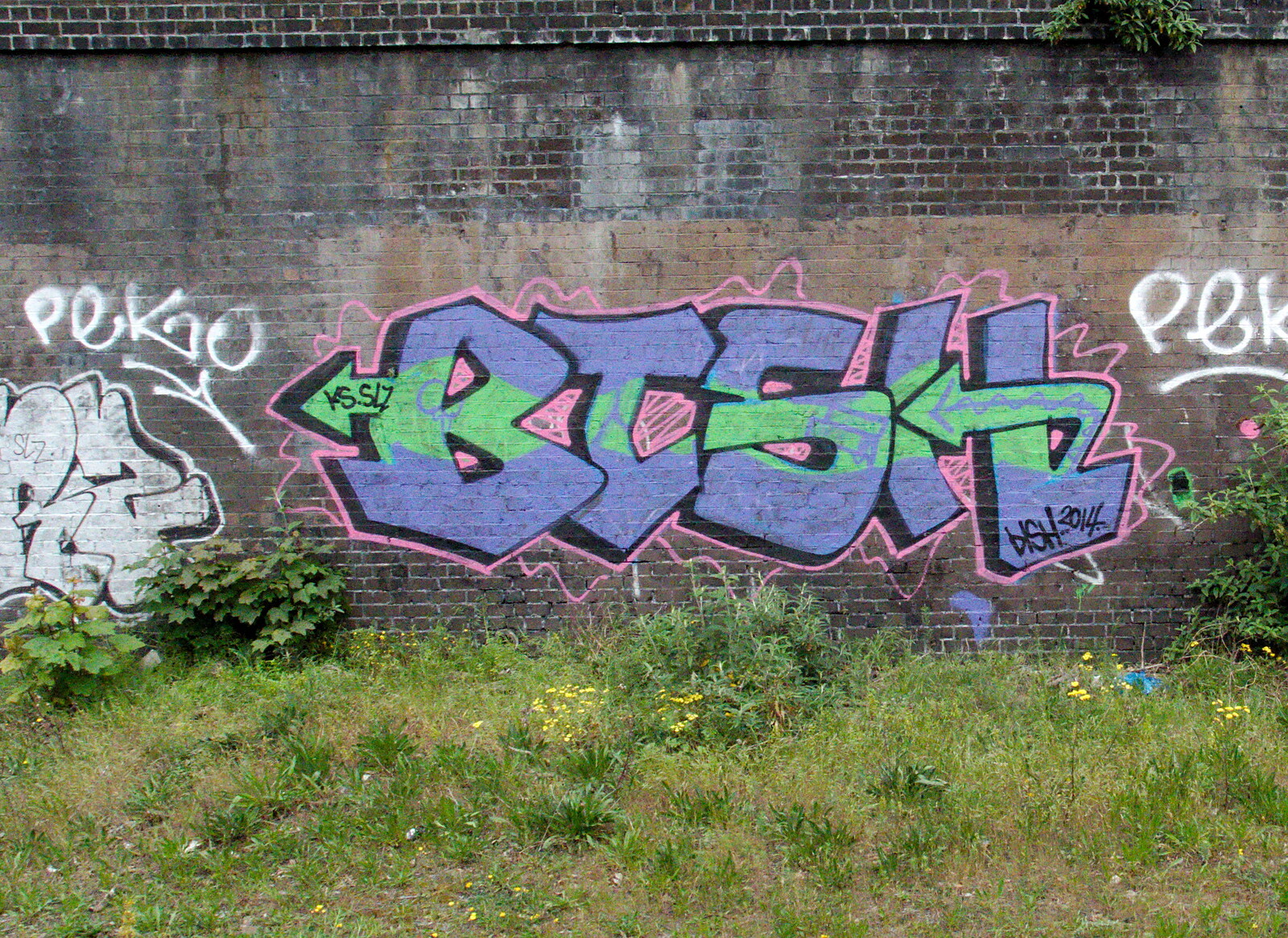 Another new tag: Bish from Brantham Dereliction, and a SwiftKey Photoshoot, Suffolk and Southwark - 29th April 2014