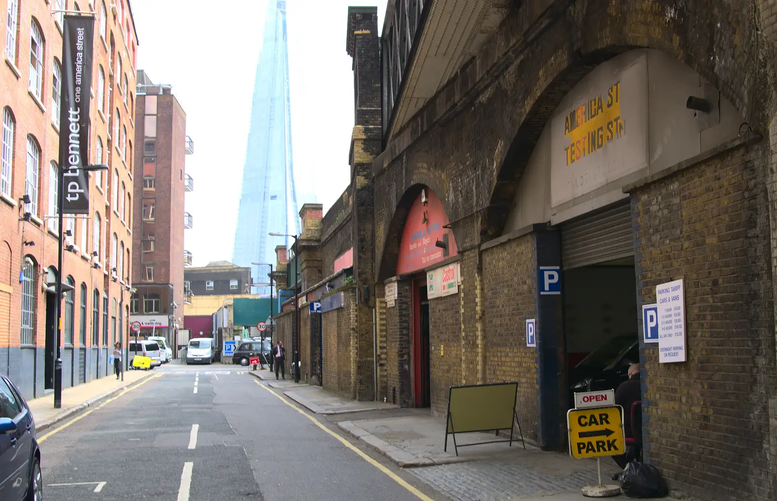 The America Street railway arches, from Brantham Dereliction, and a SwiftKey Photoshoot, Suffolk and Southwark - 29th April 2014