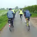 The gang on the Billingford back road, The BSCC at the Burston Crown, and the Oaksmere Re-opens, Brome, Suffolk - 1st May 2014