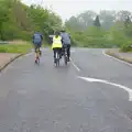 Phil, Suey and Paul on the road to Thelveton, The BSCC at the Burston Crown, and the Oaksmere Re-opens, Brome, Suffolk - 1st May 2014