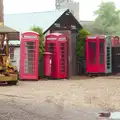 There's a phone-box graveyard near Thelveton, The BSCC at the Burston Crown, and the Oaksmere Re-opens, Brome, Suffolk - 1st May 2014