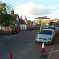 The centre of Botesdale, BBs' Coldest Gig and a Wavy Barbeque, Botesdale and Stuston, Suffolk, 3rd May 2014