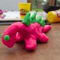 A pink Play-doh dinosaur, BBs' Coldest Gig and a Wavy Barbeque, Botesdale and Stuston, Suffolk, 3rd May 2014