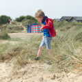 Fred in the dunes, Life's A Windy Beach, Walberswick, Suffolk - 5th May 2014