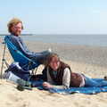 Wavy and Martina, Life's A Windy Beach, Walberswick, Suffolk - 5th May 2014